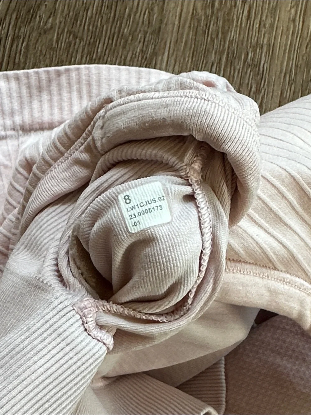 Lululemon Ebb to Street Cropped Racerback Tank Top Flush Pink 8 High Neck